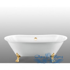 Ванна на лапах Magliezza Ottavia (165х76), ножки золото