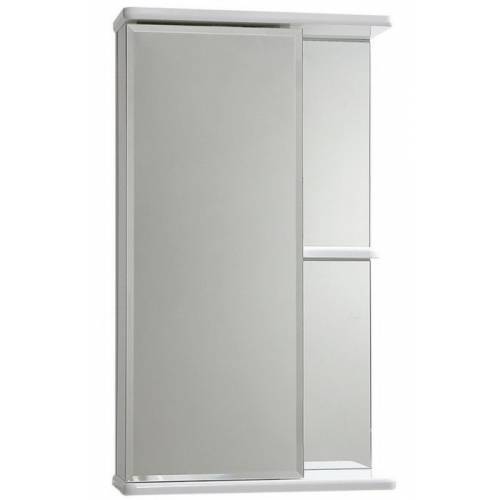 Зеркальный шкаф СанТа Стандарт Ника L (50 см) (белый)