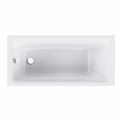 Акриловая ванна AM.PM Gem 170х70 W90ASET-170D3W5 (с каркасом, шторкой, душевой системой со смесителем)
