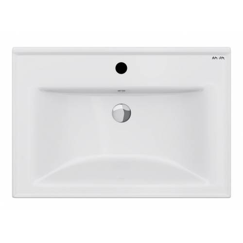 Тумба для ванной AM.PM X-Joy (M85AFSX0652WG) 65 см напольная (два ящика) белый глянец