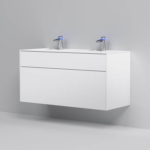 Тумба для ванной Am.Pm Inspire 2.0 (M50AFHX1203WM) (белый матовый) (120 см)