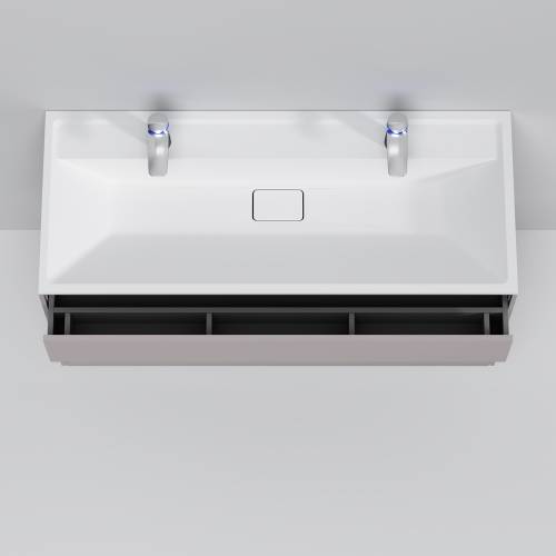 Тумба для ванной Am.Pm Inspire 2.0 (M50AFHX1203EGM) (элегантный серый) (120 см)