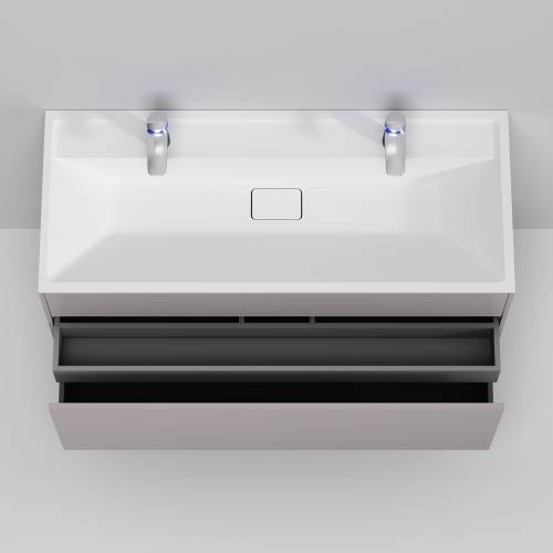 Тумба для ванной Am.Pm Inspire 2.0 (M50AFHX1203EGM) (элегантный серый) (120 см)
