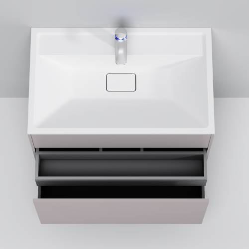 Тумба для ванной Am.Pm Inspire 2.0 (M50AFHX0803EGM) (элегантный серый) (80 см)