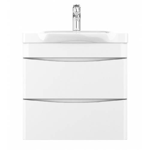 Тумба для ванной Am.Pm Like (M80FHX0652WG) (белый глянец) (65 см)