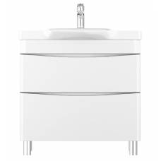 Тумба для ванной Am.Pm Like (M80FSX0802WG) (белый, глянец) (80 см)