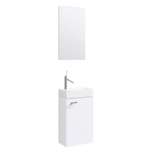 Комплект мебели Aqwella Мастер-Бокс Леон 40 (белый)