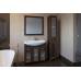 Комплект мебели для ванной ASB-Woodline Бергамо 85