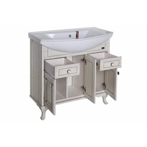 Комплект мебели для ванной ASB-Woodline Верона 85