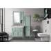 Комплект мебели для ванной ASB-Woodline Гранда 85, Verde