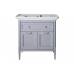 Комплект мебели для ванной ASB-Woodline Гранда 85 (без шкафчика), Grigio