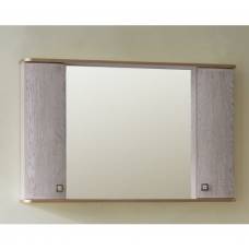 Зеркальный шкаф Аллигатор Royal Комфорт 140 P (Ш) цвет 9001 с патиной золото