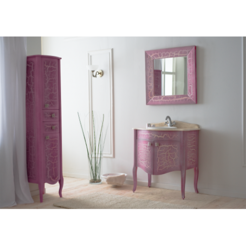 Зеркало Аллигатор Royal Комфорт 60 A (M) розовый, старый лак