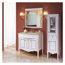 Комплект мебели для ванной Аллигатор Estete Aura 90 M-R