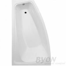 Акриловая ванна Byon Della 170x95 L (ванна, каркас, экран)