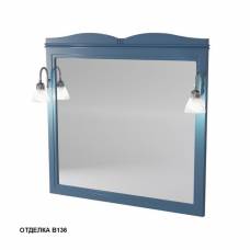 Зеркало Caprigo Borgo 100 (33432) цвет B136, с отверстиями под светильники