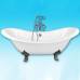 Чугунная ванна Elegansa Taiss Chrome 180х80