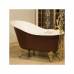 Чугунная ванна Magliezza Beatrice 153x76 ножки золото