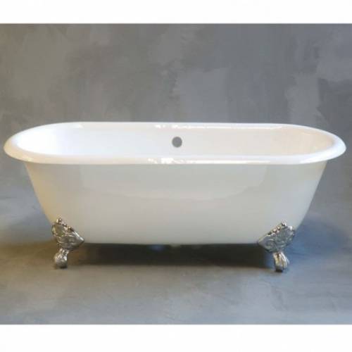 Чугунная ванна Magliezza Patricia 168x76 ножки хром