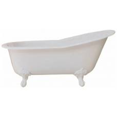 Чугунная ванна Magliezza Beatrice 153x76 ножки белые