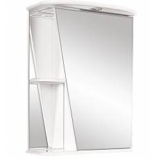 Зеркальный шкаф Misty Бриз 55 R белый