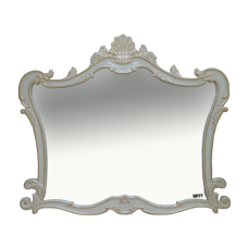 Зеркало Misty Bianco 80 белое, сусальное золото
