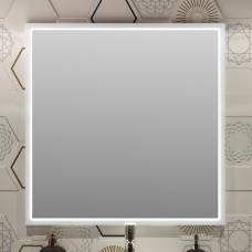 Зеркало Opadiris Вегас 80 белый глянец (с подсветкой)