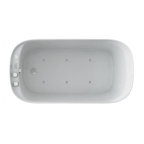 Акриловая ванна SSWW PM615 (120х75) со смесителем