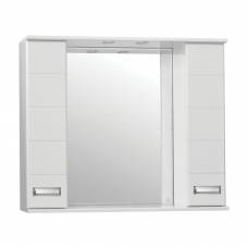 Зеркальный шкаф Style Line Ирис 100/С белый