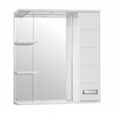 Зеркальный шкаф Style Line Ирис 75/С белый