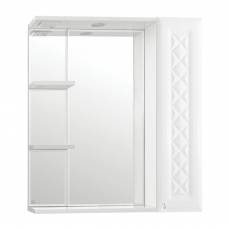Зеркальный шкаф Style Line Канна 75/С Люкс белый