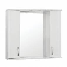 Зеркальный шкаф Style Line Панда 90/С белый
