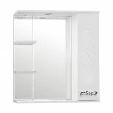 Зеркальный шкаф Style Line Венеция 75/С белый