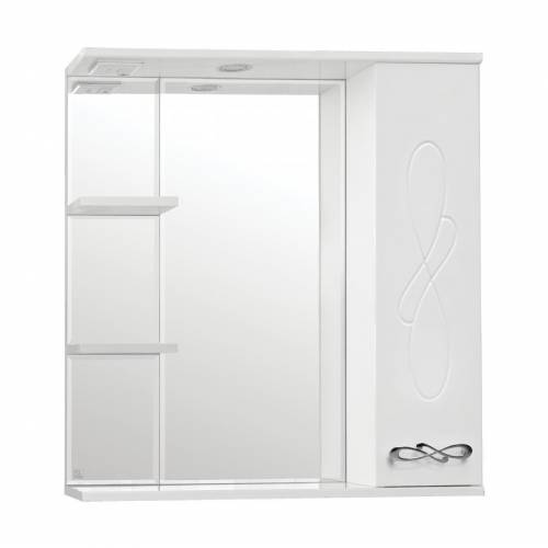 Зеркальный шкаф Style Line Венеция 75/С белый