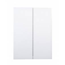 Шкаф подвесной Style Line Даймонд 60 Люкс Plus (белый глянец)