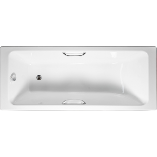 Чугунная ванна Tempra Stil 150x70 ручки квадратные