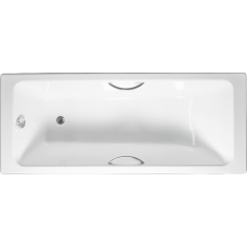 Чугунная ванна Tempra Stil 150x70 ручки полукруглые