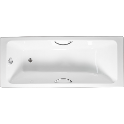 Чугунная ванна Tempra Stil 150x70 ручки полукруглые