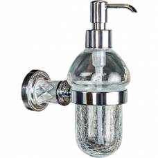 Дозатор для жидкого мыла Boheme Murano Cristal 10912-CRST-CH