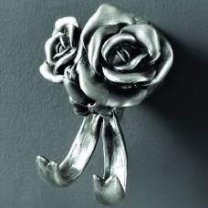 Крючок для полотенец Art&Max Rose AM-B-0912-T серебро