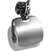 Держатель туалетной бумаги Art&Max Rose AM-B-0919 серебро