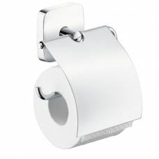 Держатель туалетной бумаги Hansgrohe PuraVida 41508000 с крышкой