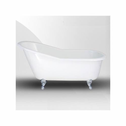 Чугунная ванна Magliezza Beatrice 153x76 ножки белые