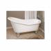 Чугунная ванна Magliezza Beatrice 153x76 ножки золото