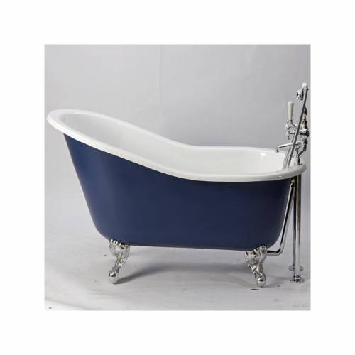 Чугунная ванна Magliezza Beatrice 153x76 ножки хром