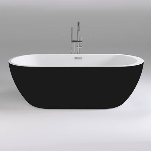 Акриловая ванна Black&White Swan SB105 black 170x80