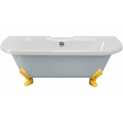 Ванна из литьевого мрамора ESSE Capri 170x75 ножки золото