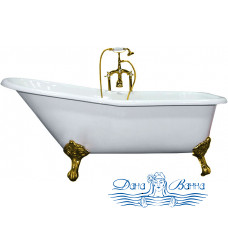 Чугунная ванна Elegansa Schale Gold 170х75