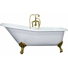 Чугунная ванна Elegansa Schale Gold 170х75