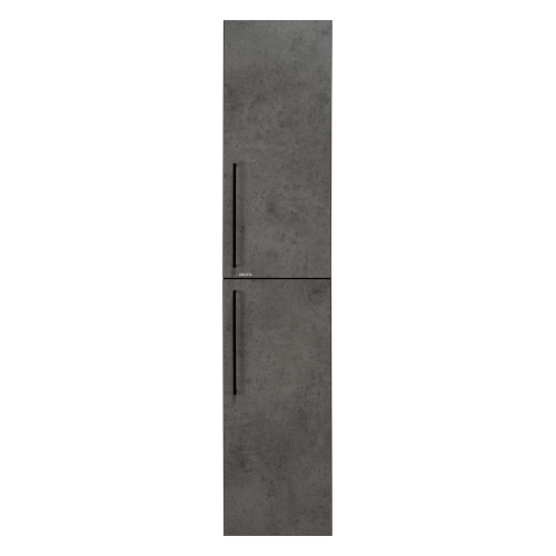 Шкаф пенал Brevita Rock 35 подвесной правый (бетон тёмно-серый)
